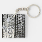 Crystal Chandelier Chic Glass Glitz Glam Sleutelha Sleutelhanger (Achterkant)