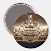 Crystal Chandelier Dazzle Glitz Glam Glamou Magnet (Voorkant / Achterkant)