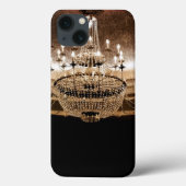 Crystal Chandelier Dazzle Glitz Glam IPAD Case (Achterkant)