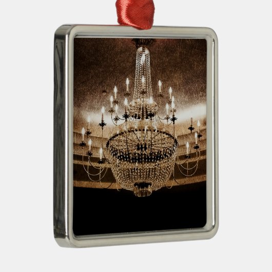 Crystal Chandelier Dazzle Glitz Glam Ornament (Rechts)