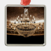 Crystal Chandelier Dazzle Glitz Glam Ornament (Voorkant)