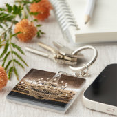 Crystal Chandelier Dazzle Glitz Glam Sleutelhanger (Voorkant Rechts)