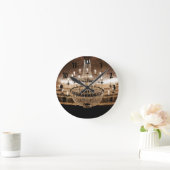 Crystal Chandelier Dazzle Glitz Glam Wall klok (Huis)