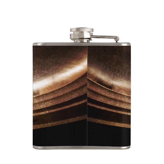 Crystal Chandelier Dazzle Glitz Glam Whiskey Flask Heupfles (Achterkant)