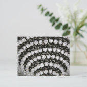 Crystal Chandelier Post Card Briefkaart (Staand voorkant)