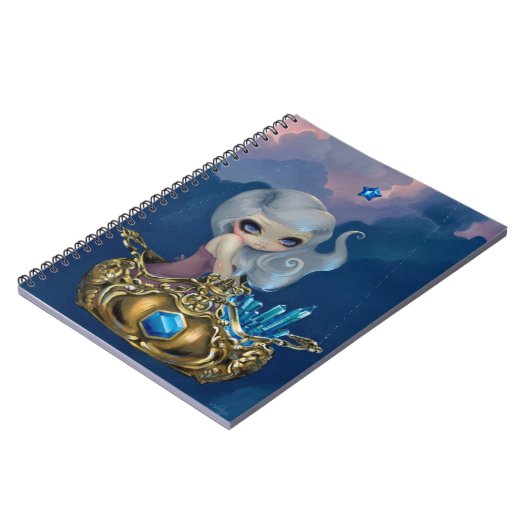 "Crystal Chariot"-laptop Notitieboek (Linkerzijde)