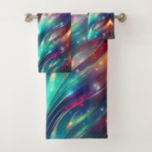 Crystal Chevron Bad Handdoek (Insitu)