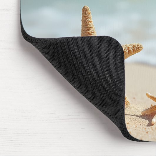 Crystal Clear Beach Uitzicht Muismat v0.2 (Hoek)