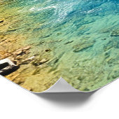 Crystal Clear Mountain River Poster (Hoek)