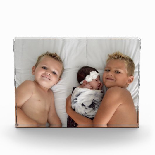 Crystal Clear Photo Block Fotoblokken (Voorkant)