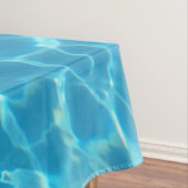 Crystal Clear Sky Blue Pool Water Tafelkleed (Voorbeeld)