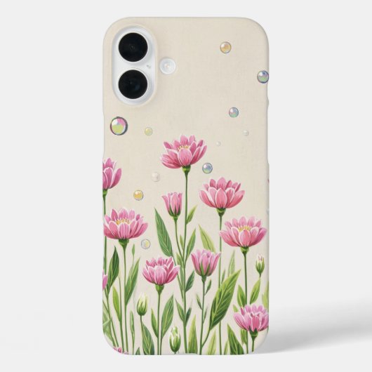 Crystal Clear: transparante en elegante iPhone-hoe Case-Mate iPhone Case (Achterkant)