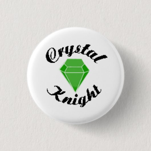 Crystal Club Ronde Button 3,2 Cm (Voorkant)