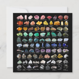 Crystal Collectie Regenboog Rocks Square Kaart
