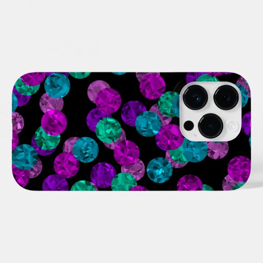 Crystal Confetti telefoonhoesje Case-Mate iPhone Case (Achterkant (horizontaal))