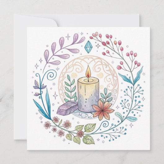 Crystal Connections Design Kaart en envelop (Voorkant)