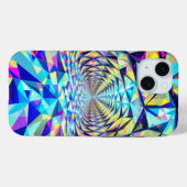Crystal Corridor: Journey Through the Prism Case-Mate iPhone Case (Achterkant (horizontaal))