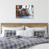 Crystal Cove Cottage Canvas Afdruk (Insitu (Slaapkamer))