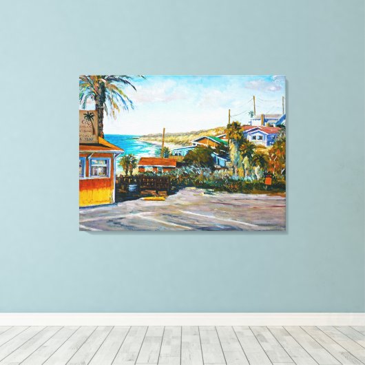 Crystal Cove Snacks Canvas Afdruk (Insitu (Houten vloer))