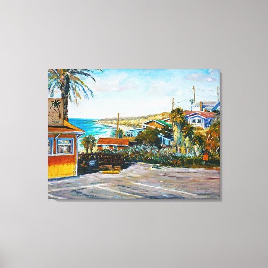 Crystal Cove Snacks Canvas Afdruk (Voorkant)