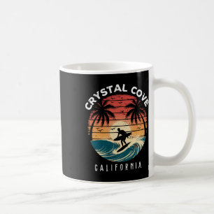 Crystal Cove State Park Californië Surfplank Golve Koffiemok