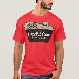 Crystal Cove State Park Californië Welkomstbord T-shirt