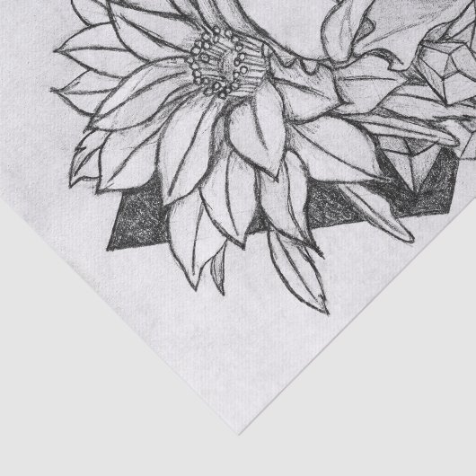 Crystal Coyote Tissuepapier (Detail)