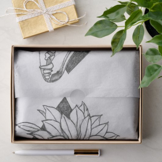 Crystal Coyote Tissuepapier (Geschenk)