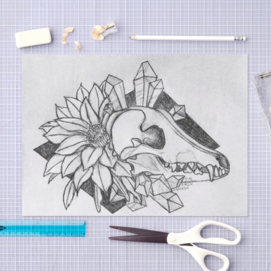 Crystal Coyote Tissuepapier (Craft)