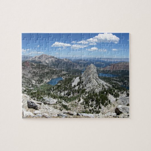 Crystal Crag Mammoth-meren bekken in Mammoth Crest Legpuzzel (Horizontaal)