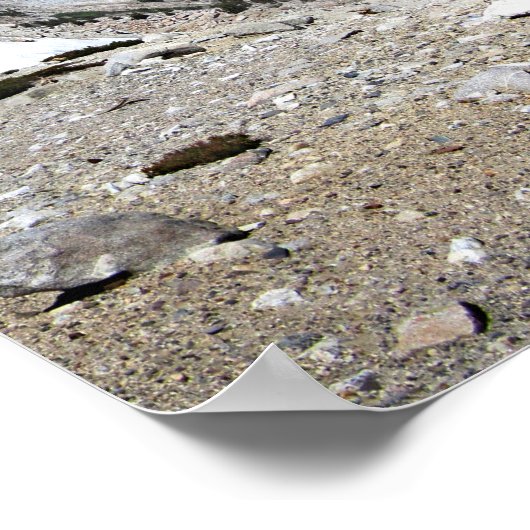 Crystal Crag Mammoth-meren bekken in Mammoth Crest Poster (Hoek)