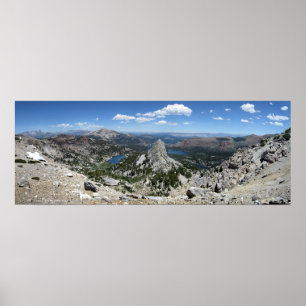 Crystal Crag Mammoth-meren bekken in Mammoth Crest Poster