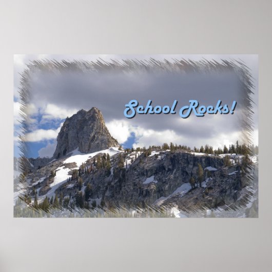 Crystal Crag School Rocks! Poster (Voorkant)
