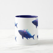 Crystal Crest Walvis - Oceaan Walvissen Print Mok (Midden)