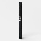CRYSTAL CROSS BLACK VELVET PRINT Case-Mate iPhone CASE (Achterkant/links)