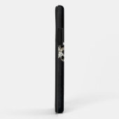CRYSTAL CROSS BLACK VELVET PRINT Case-Mate iPhone CASE (Achterkant/rechts)