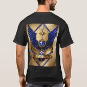 Crystal Diamond Faith T-shirt - Sparkling Design (Achterkant)