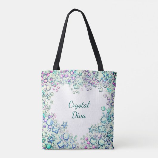Crystal Diva Tote Bag (Achterkant)