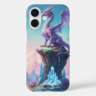 Crystal Dragon iPhone 16 Hoesje