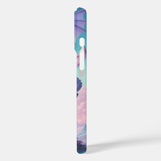 Crystal Dragon Case-Mate iPhone Case (Achterkant / Links)