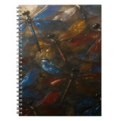 Crystal Dragonflies Notebook Notitieboek (Voorkant)
