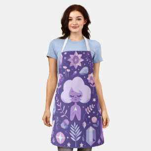 Crystal Dreams-patroon Schort
