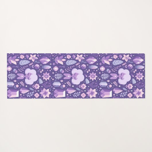 Crystal Dreams-patroon Yogamat (Achterkant (horizontaal))