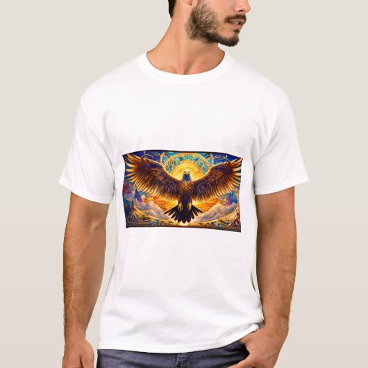 Crystal Eagle Collectie - Visionaire stijl, Unstop T-shirt (Voorkant)