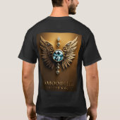Crystal Eagle Design T-shirt – Majestic & Bold'' (Achterkant)
