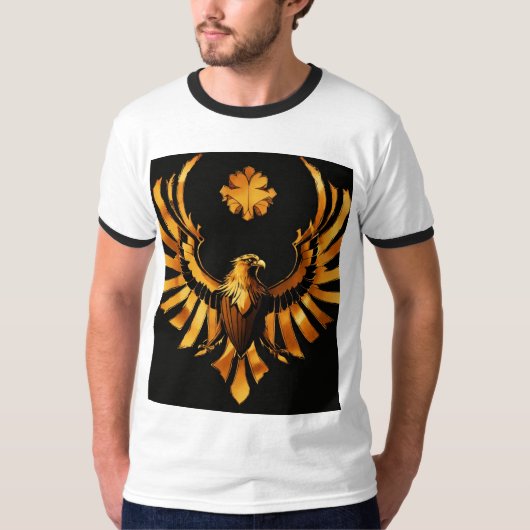 Crystal Eagle-draden: waar transformatie plaatsvin T-shirt (Voorkant)