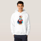 Crystal Eagle Embleem Hoodie (Voorkant volledig)