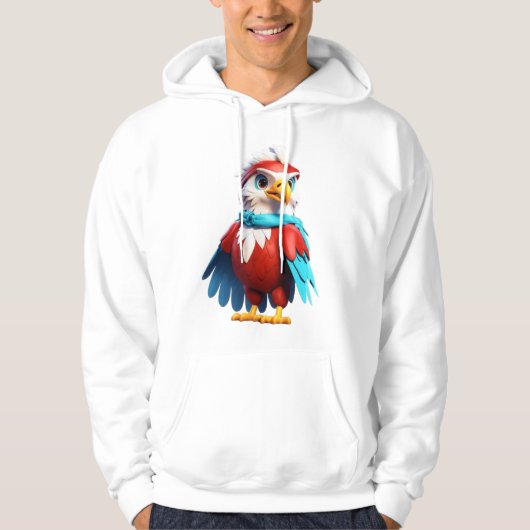 Crystal Eagle Embleem Hoodie (Voorkant)