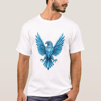 Crystal Eagle Embleem - Symbool van Vrijheid en Am T-shirt
