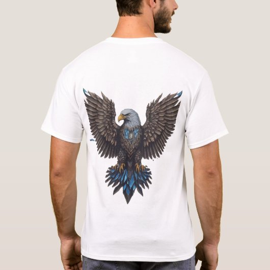 Crystal Eagle Emblem T-shirt (Achterkant)